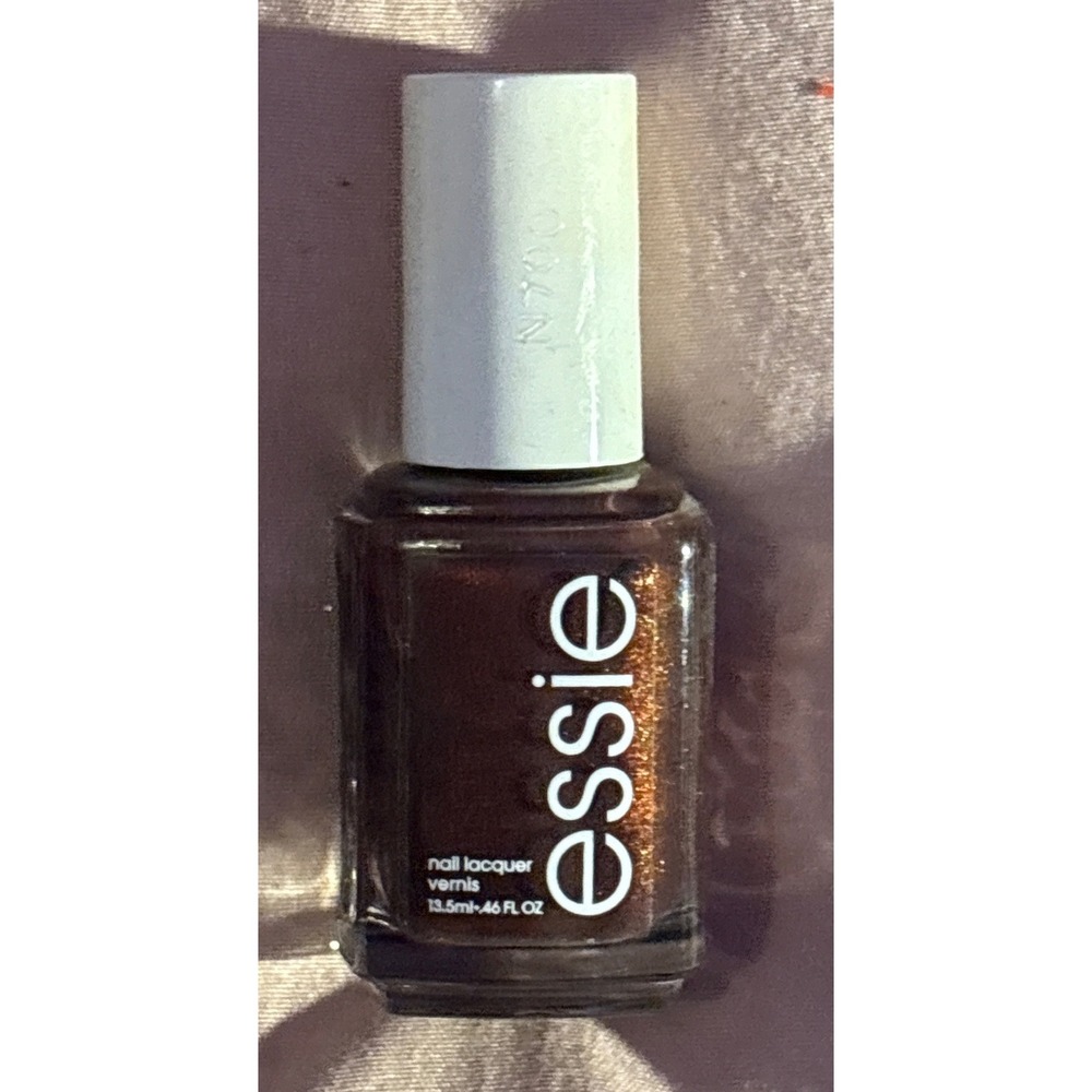 NEW Essie Nail Polish Ready To Boa 1889 Bronze Shimmer Nail Lacquer 0.46 oz
